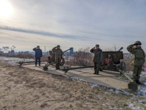 В День Героев Отечества в Волгограде прозвучал «Выстрел памяти»