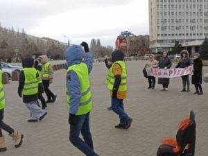 Под Волгоградом прошла акция «Мамы рулят по правилам»