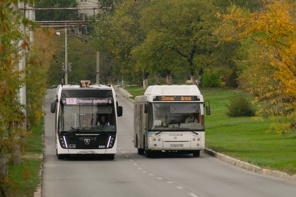 В Волгограде выпустили 50 новых автобусов на маршруты № 35 и № 55