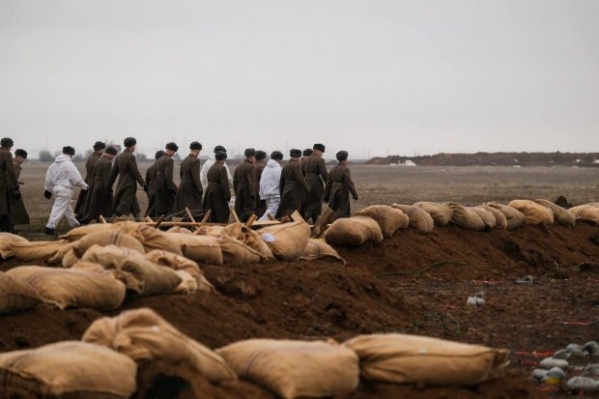 В Волгоградской области показали историческую реконструкцию Сталинградской битвы