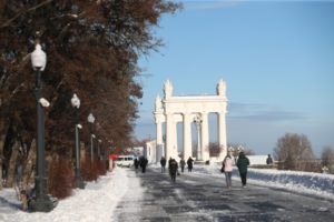 Спуск к Волге от музея-панорамы в Волгограде будет впервые благоустроен