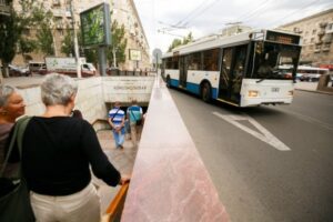 Волгоградские автобусы забирали пассажиров от стадиона каждые 2 минуты