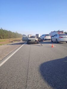 Под Волгоградом после лобового ДТП с фурой погиб водитель легковушки