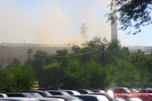 В Волгограде «Красный Октябрь» вновь загрязняет воздух