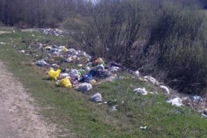 Под Волгоградом за сброс отходов на почву задержаны трое водителей