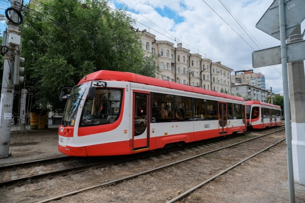 В Волгограде проводят генеральную уборку станций метротрама