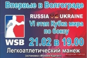 В Волгограде на боксёрском ринге встретятся команды Украины и России