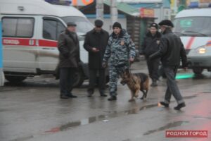 Взрыв в троллейбусе в Волгограде:  фоторепортаж с места теракта