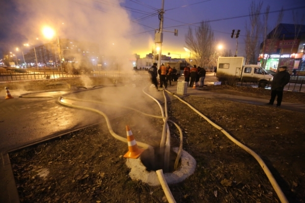 По факту прорыва трубы в Волжском возбудили уголовное дело