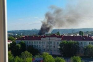 Пожар вблизи военного объекта в Волгограде стал поводом для обсуждения в соцсетях