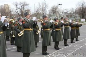 В Волгограде военные оркестры показали свое мастерство