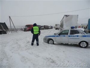 ГИБДД Волгоградской области предоставило оперативную информацию о заторах