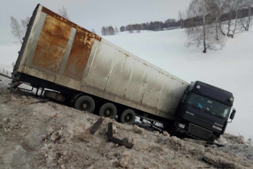 Ехавшая из Волгограда в Уфу фура с 5 тиграми попала в ДТП