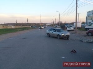 В Волгограде столкнулись две иномарки