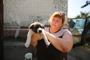 Волгоградка тонет в долгах, спасая животных