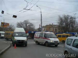 В Волгограде пешеход сбит по своей вине