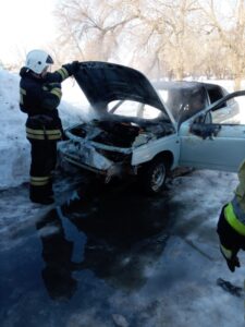 В Волгоградской области за прошедшие сутки сгорели пять автомобилей