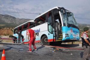 Две волгоградки пострадали в ДТП с автобусом в Турции