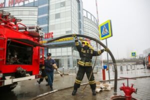 В Волгоградском «Парк Хаусе» прошли плановые учения по соблюдению пожарной безопасности