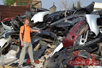 У волгоградского активиста украли мусорные контейнеры