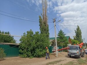 В селах Волгоградской области обновляют освещение