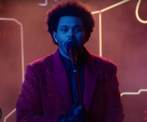 The Weeknd выступил на шоу 55-го Суперкубка США с толпой своих клонов