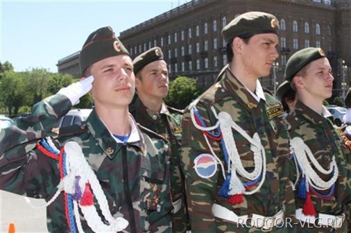 Волжане завоевали «золото» в военно-патриотическом конкурсе