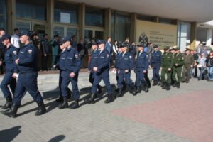 Новобранцы осеннего призыва приехали в гарнизон Волгограда