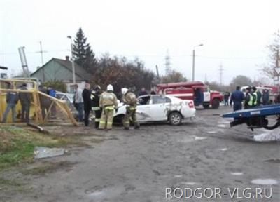 В Волгограде из-за ДТП произошел разрыв трубы газопровода