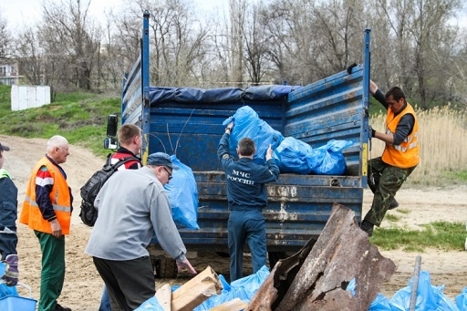 В Волгоградской области подвели итоги Всероссийской акции «Чистый берег»