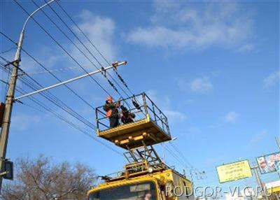 В Волгограде восстановлено движение электротранспорта