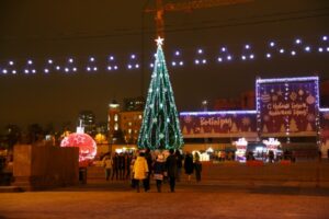 Как волгоградцы встретили 2018 год — фоторепортаж