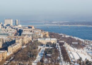 На Центральной набережной Волгограда вводится круговое движение транспорта