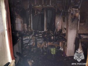 В Волгоградской области пожар унес жизни мужчины и женщины