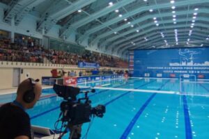 Сборная России по водному поло с волгоградцами в составе уступила сербам