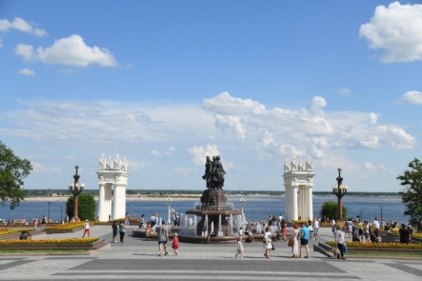 В Волгограде реконструируют часть набережной вдоль улицы Чуйкова