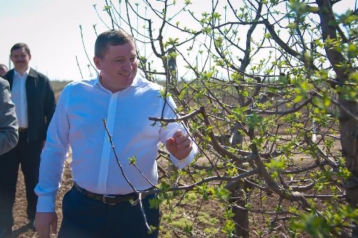 Андрей Бочаров посетил сельхозпредприятие в Городищенском районе