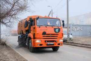 Волгоградские улицы очистят поливомоечные машины