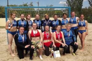 Волгоградки – вторые в российском пляжном гандболе