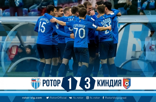Волгоградский «Ротор» проиграл румынской «Киндии»