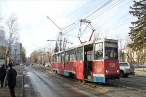 В Волжском женщину сбил трамвай