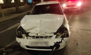 В центре Волгограда пьяный угонщик устроил массовое ДТП