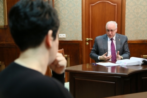 Волгоградка побывала на личном приеме у главы СК России Александра Бастрыкина