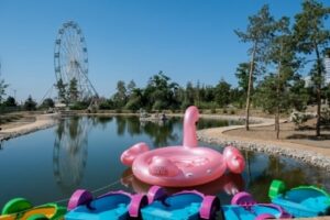 На декоративном пруду ЦПКиО в Волгограде появились двухместные лодки