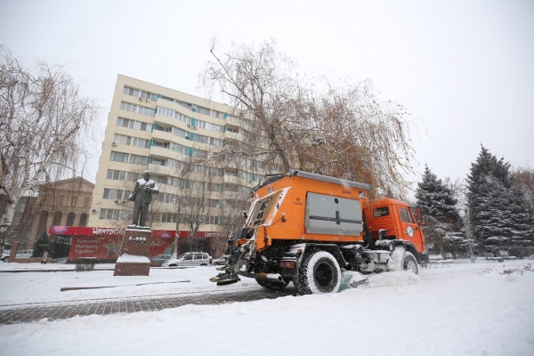 В Волгоградской области дорожники готовы работать в усиленном режиме