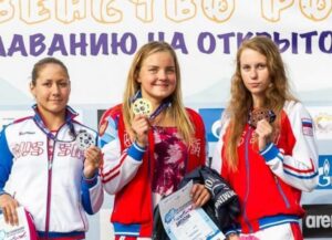 Волгоградка выиграла первенство России по плаванию на открытой воде