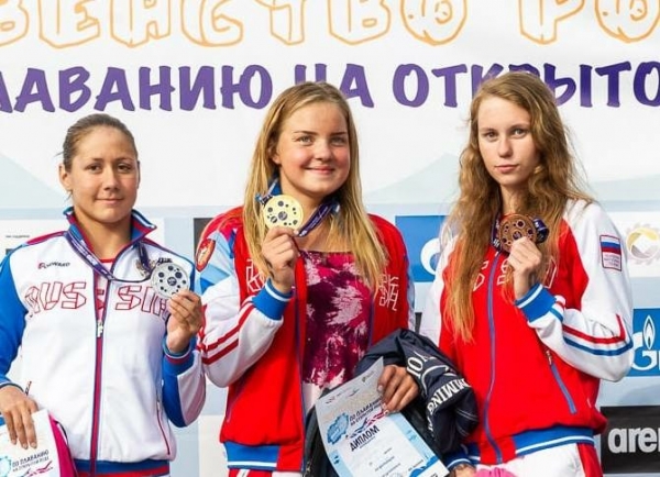Волгоградка выиграла первенство России по плаванию на открытой воде