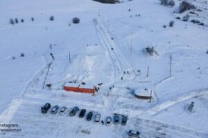В Волгоградской области открыли горнолыжный склон