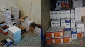 В Котельниково полицейские изъяли 7 тысяч бутылок «паленой» водки