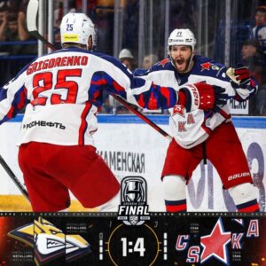 ЦСКА во 2-й раз стал обладателем Кубка Гагарина